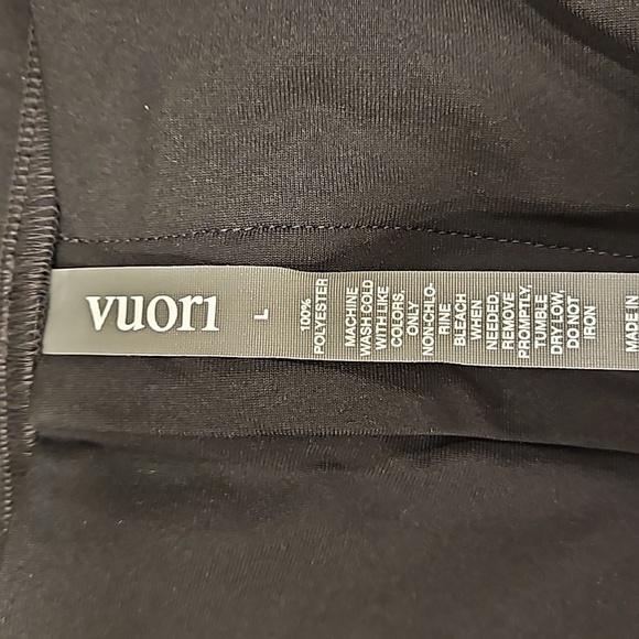 💕VUORI💕 Meta Wide Leg Pants ~ Black Large L NWT - Picture 13 of 16